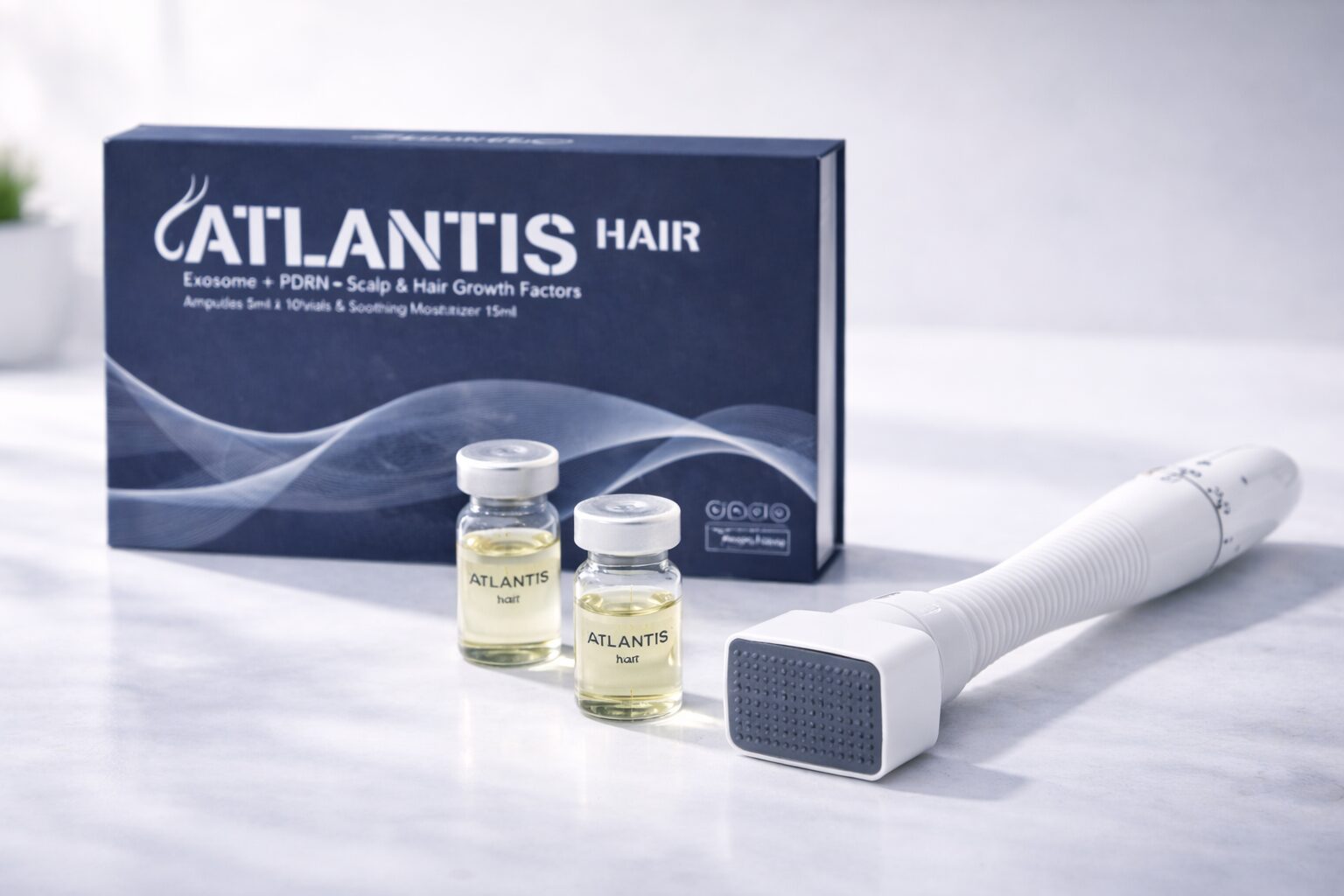 How to Use Atlantis Hair with a Micro-Stamping Device